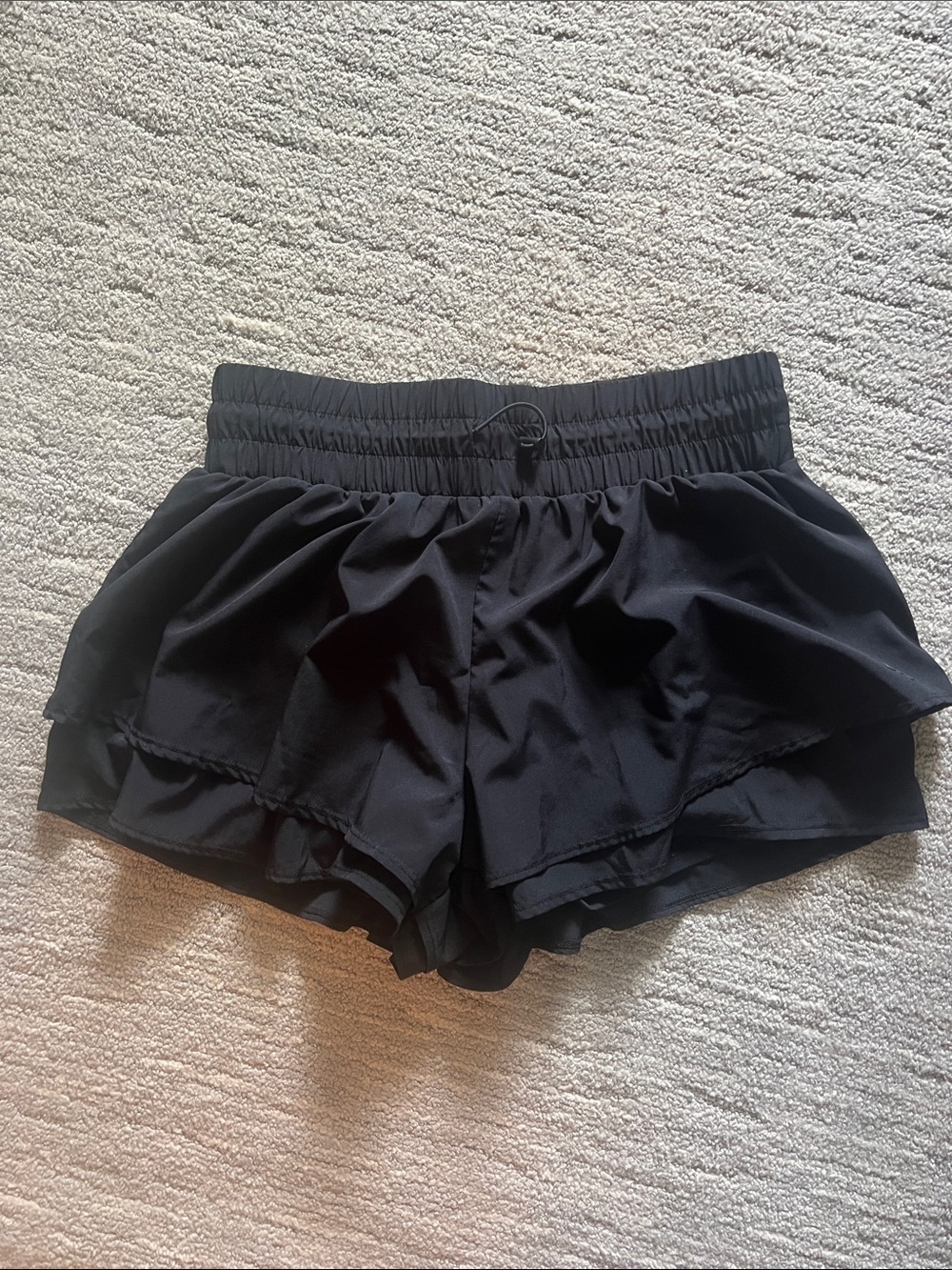 Black Women's Athletic Shorts size medium
